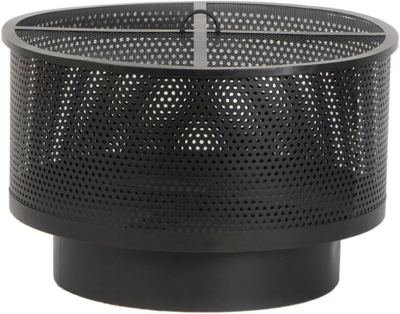 Bad Axe 'Radiance' Firepit-Round Wood Burning Fire Pit, Fire Pit for Outdoor Garden Patio, for Outdoor Backyard