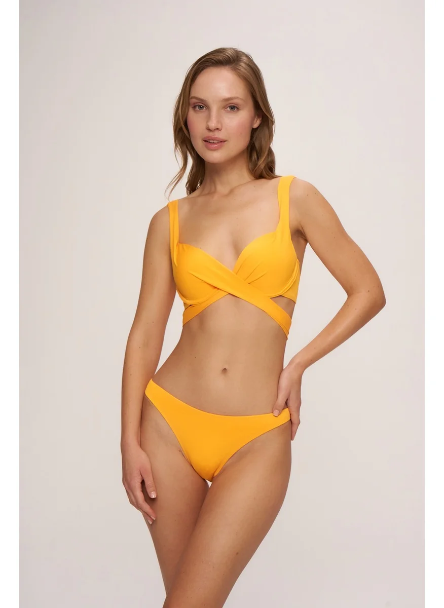 بيير كاردان HR24BT002 Double Padded Waist-Tie Bikini