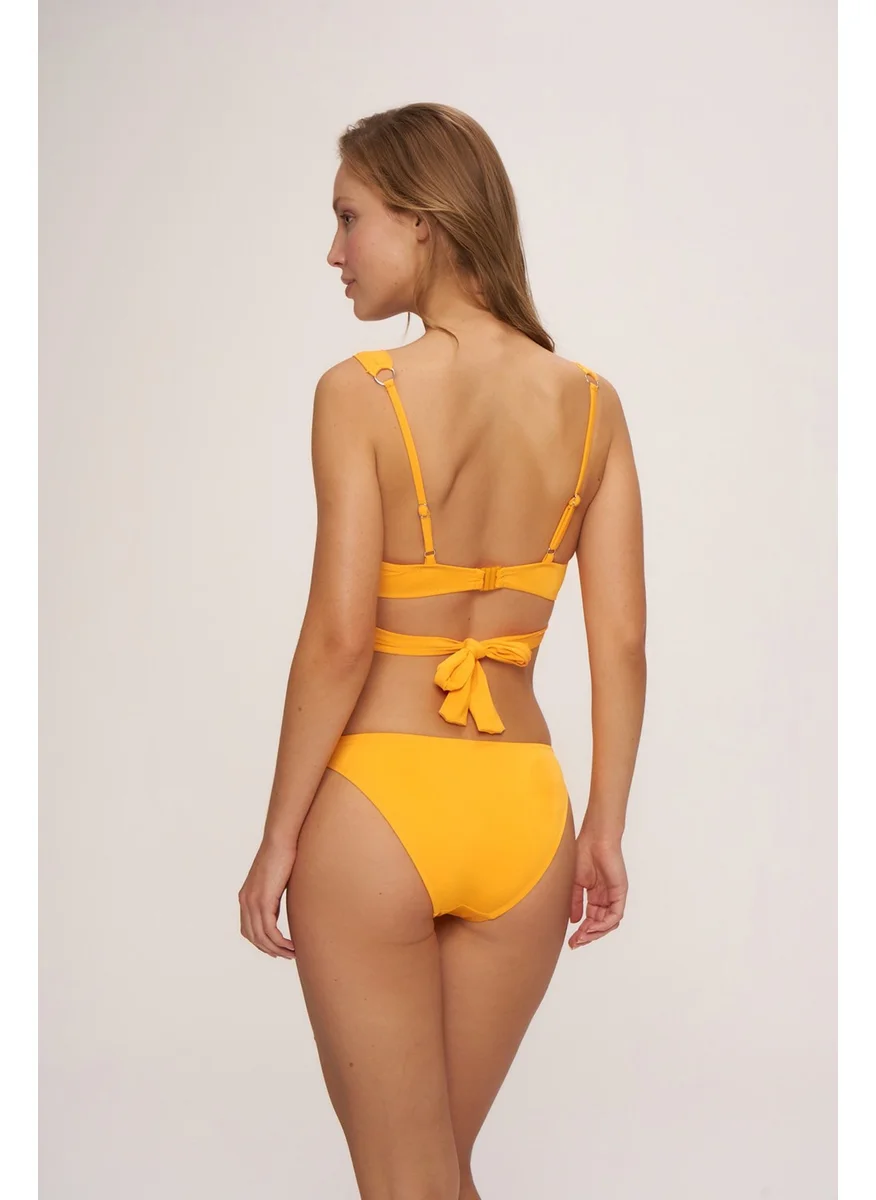 بيير كاردان HR24BT002 Double Padded Waist-Tie Bikini