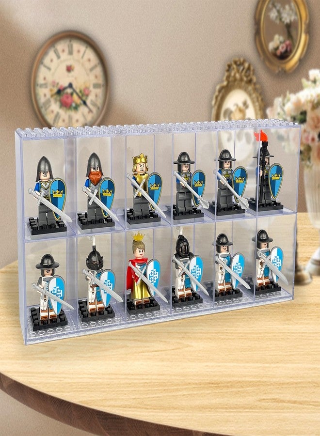WMM Minifigures Display Case Acrylic Building Block Display Box, Stackable Storage Container for Lego Minifigure Mini-Figures Storage Case for Lego Lovers - Image 4