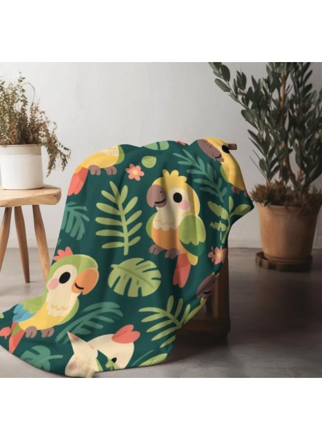 عام بطانية رقيقة من الفانيلا الكرتونية للأطفال والرضع (دافئة ومريحة، ومناسبة للنوم والألعاب) 70 سم * 100 سم - Image 5