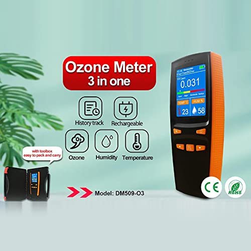VISLONE Ozone Detector, O3 Air Quality Monitor, Gas Tester Meter Home Indoor Intelligent Sensor Pollution Monitor - Image 5