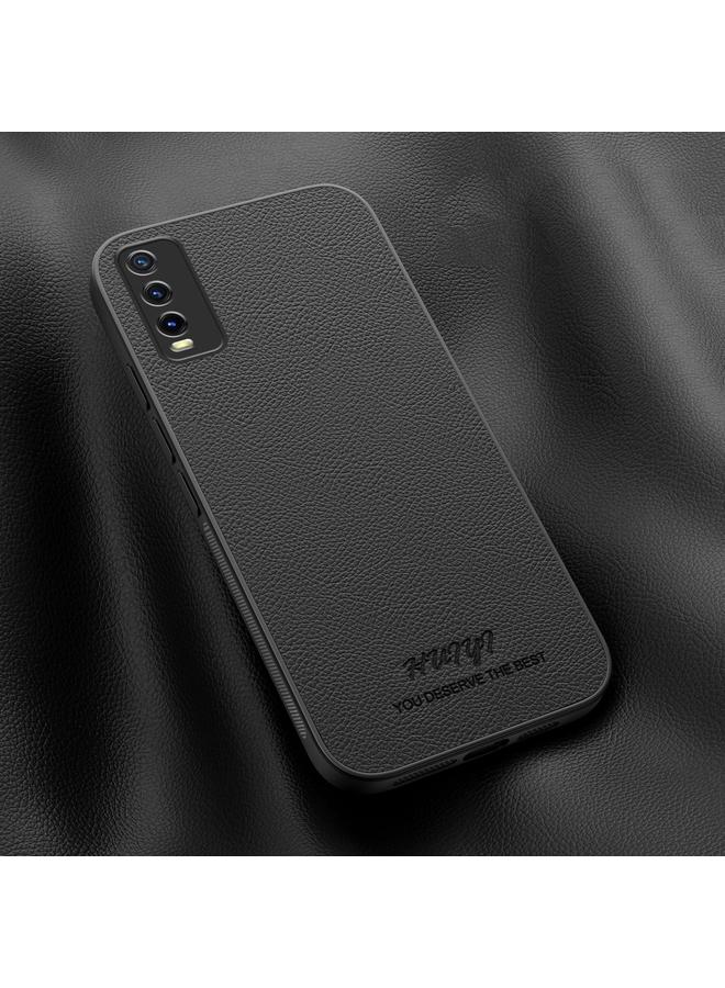 The Bros Case For vivo Y30 HUIYI Leather Magnetic Phone Case