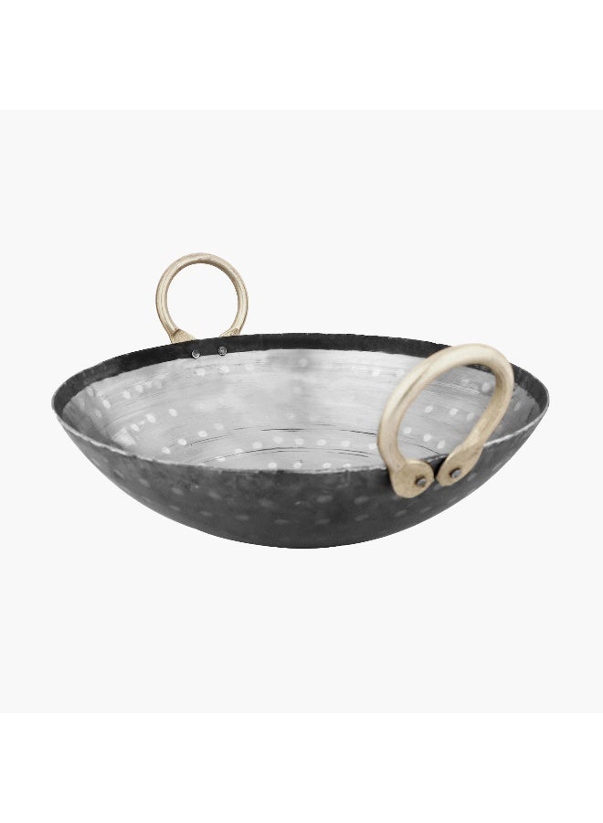 Home Box Ferric Wrought Iron Kadhai - Image 3