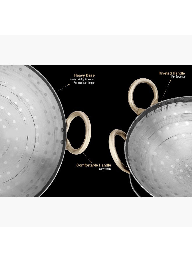 Home Box Ferric Wrought Iron Kadhai - Image 2