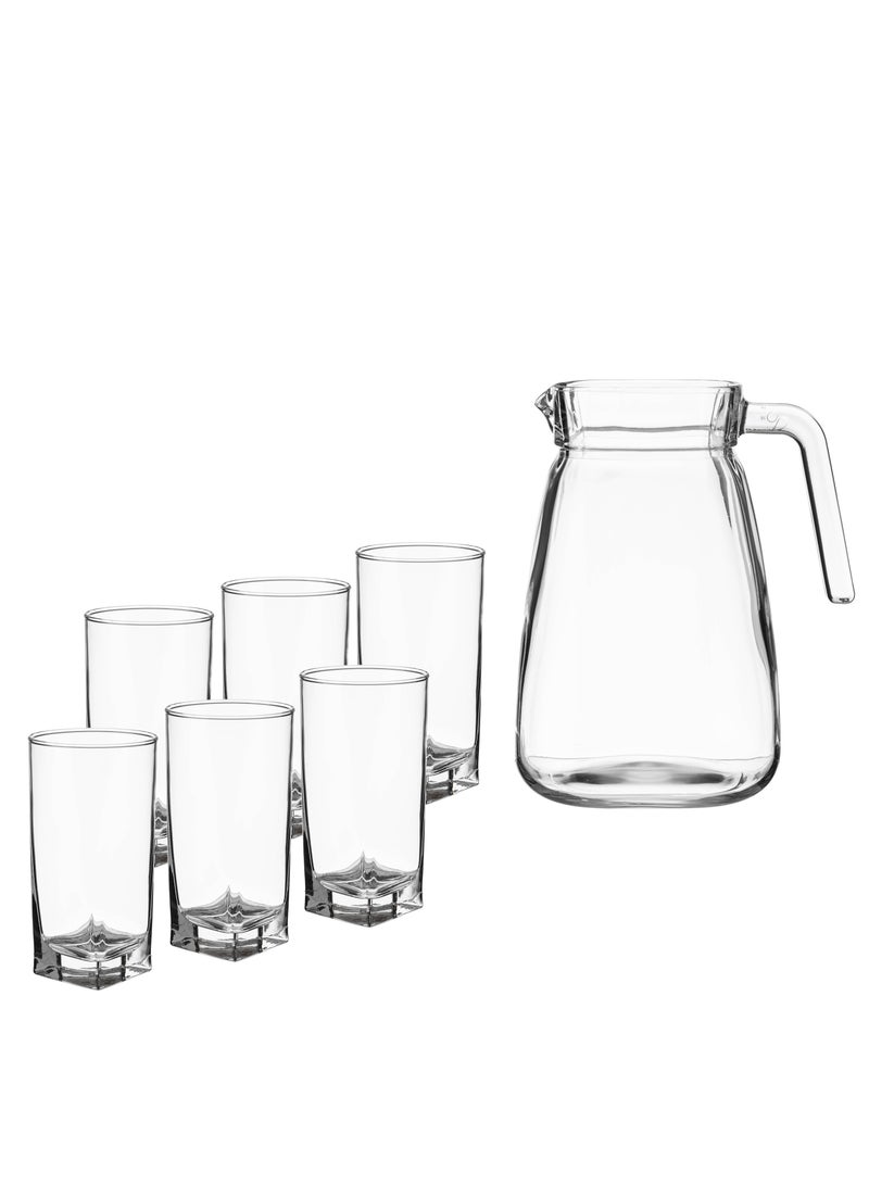 Pasabachi Turkish jug set with 6 multi use glasses - Image 2