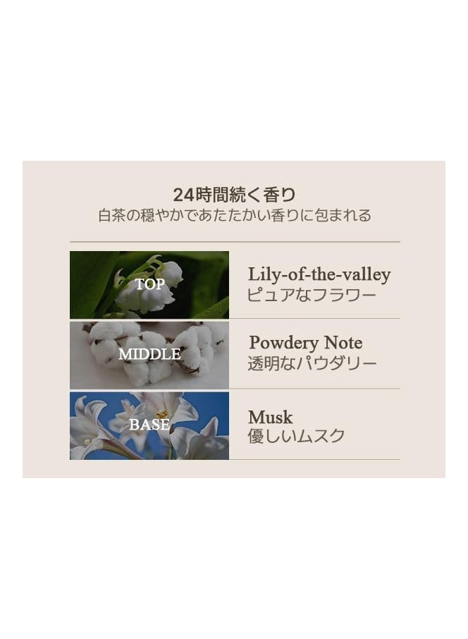 TEABLESS Lily Musk White Tea Perfume Body Lotion (480g) | Hydrating Daily Moisturizer | Floral Musk Scent | Korean Skincare - Image 3