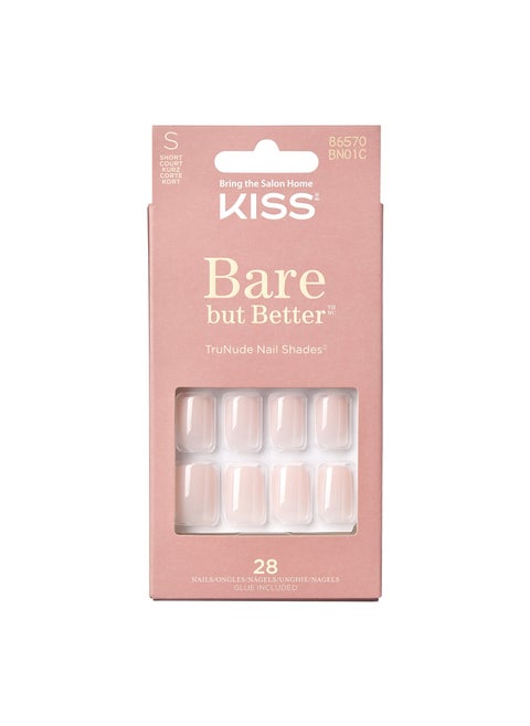 Bare But Better Nails Short Square BN01C