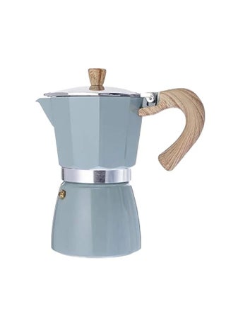 Liying Stovetop Espresso Maker Moka Pot (6cup), Leak-Proof, Perfect for Authentic Cuban & Italian Style Espresso (BLUE) - pzsku/Z98CCAB46987048F4356FZ/45/_/1727878439/46d8a050-0724-4b3e-a7fb-2afcaf4518c5