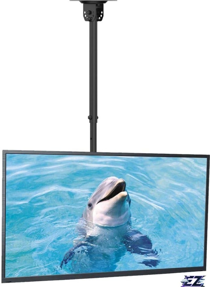 ELTRAZONE TV Mount Fits Most 26-50 inch LCD LED Plasma Panel Display with Max VESA 400x400mm Loaded up to 45kg/100lbs Height Adjustable - Image 1