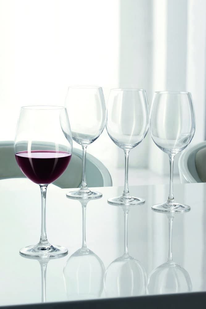 Nachtmann Vivendi 25 oz Bordeaux – 4-Piece Set of Lead-Free Crystal Glasses, Long-Stemmed Design for Red & White Wine, Sophisticated Glassware for Dining, Parties, Entertaining & Gifting - Image 5