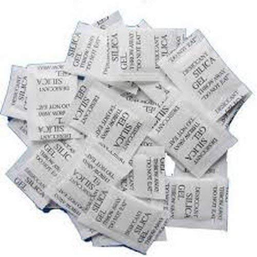 bvslf bvslf Silica Gel 5gm Pouch 80 pcs Pack Moisture absorbents Desiccant Dehumidifier Silica Gel Bags for Moisture Room Kitchen Wardrobe Cupboard car Bedroom Camera Lenses Shoes - Image 1