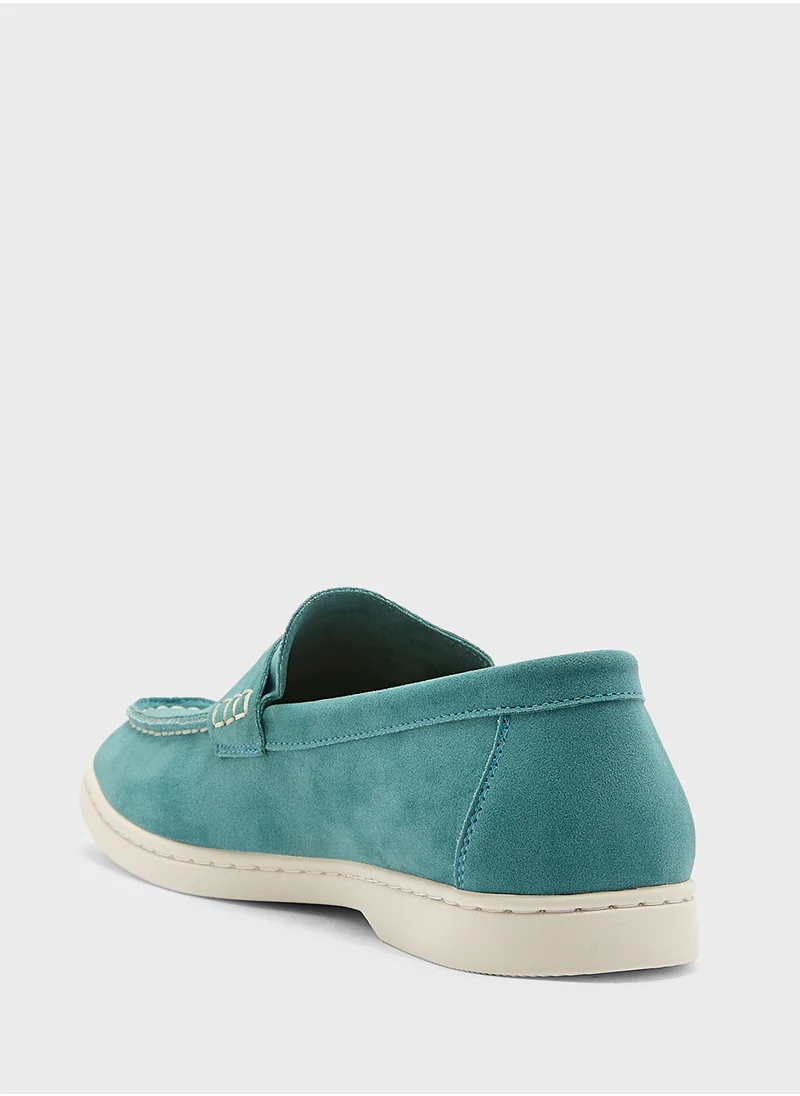 روبرت وود Casual Suede Loafers