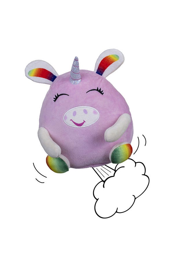 GOLDEN BEAR - Windy Bums Cheeky Wiggly Jiggly Giggly Unicorn Plush Toy for Kids - Image 1