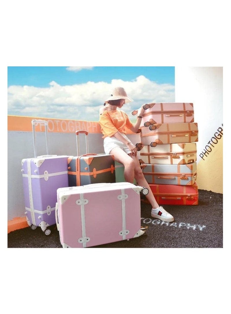 4Pcs Travel Luggage, Suitcase Set with Spinner Wheels - Image 4