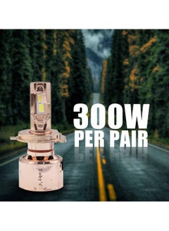 Toby's Toby's LX150 H4 2 Pieces Car LED Headlight Original 150W/piece & 300 W PairPower 15000/piece Lumens With Color Temperature 6500K  - Image 5
