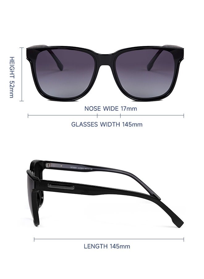 MATRIX - MATRIX high-end fashion men's sunglasses, women's polarized anti-UV square driving and fishing sunglasses - Image 1