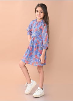 LILPICKS Printed Fit n Flare Dress  - Image 3