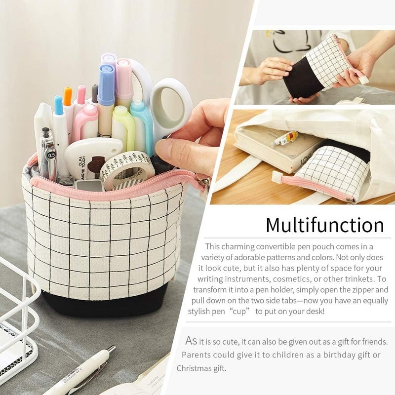 EASTHILL Big Capacity Pencil Pen Case Pouch Box Organizer Large Storage for Bullet Journal - Image 2