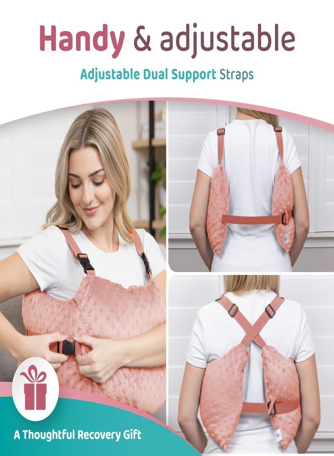 Zomaple Post Mastectomy Pillow Post Surgery - Post-Op Essentials, Breast Augmentation/Reduction & Mastectomy Recovery Supplies - Washable Cover for Comfort & Support - Image 5