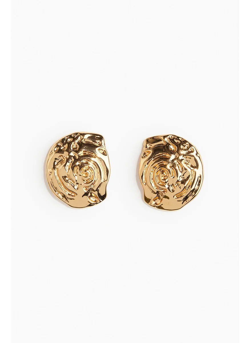 اتش اند ام Gold-Plated Earrings