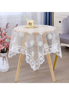 EBMINI New Square Countryside Fabric Lace Home Tablecloth 
