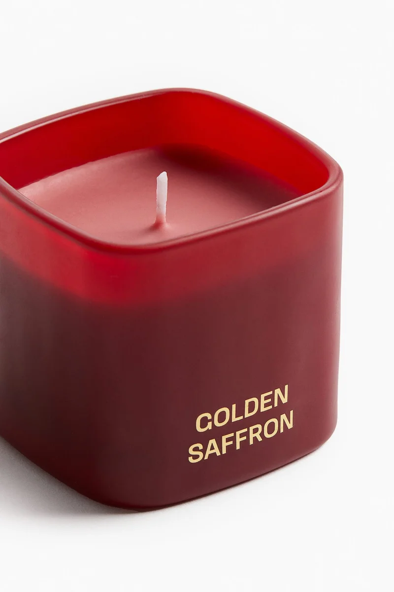 H&M Scented candle in glass holder