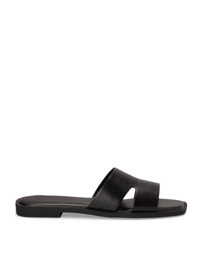 Bata Minimal Strap Slide Sandals