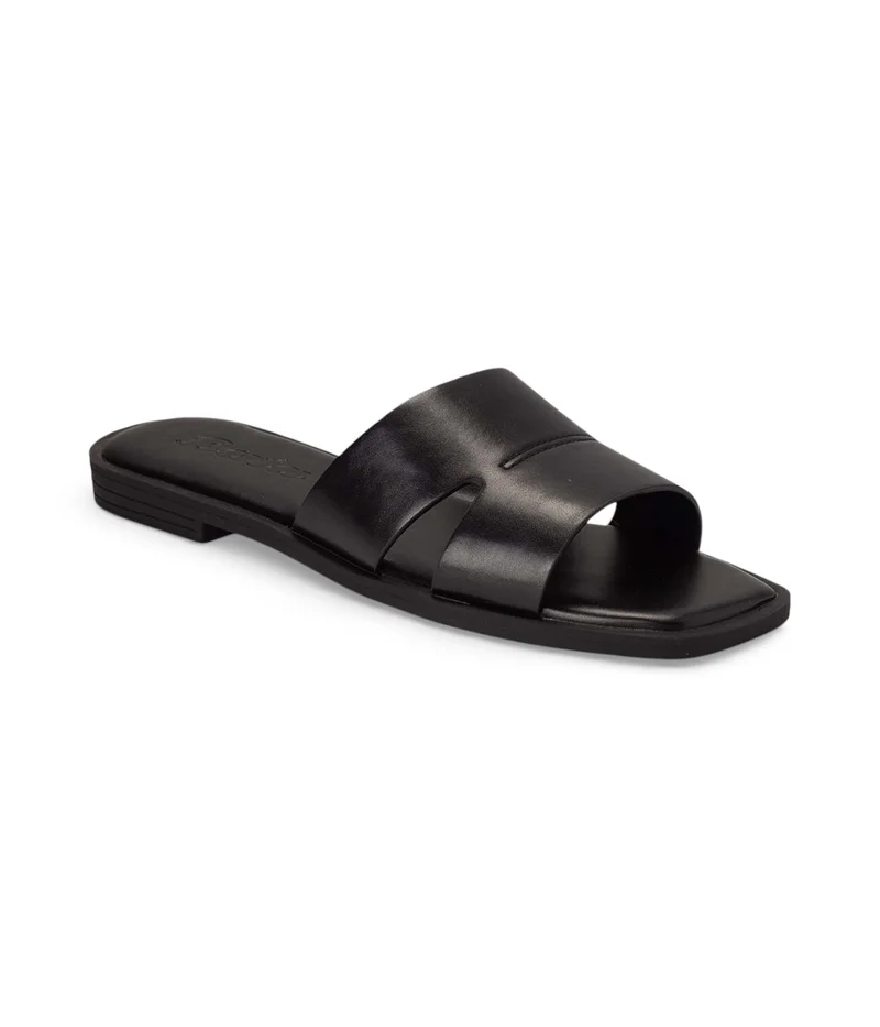 Bata Minimal Strap Slide Sandals