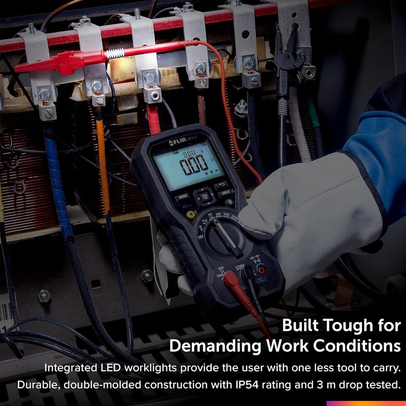 Flir جهاز اختبار العزل FLIR IM752 ومقياس رقمي متعدد الاستخدامات - Image 5