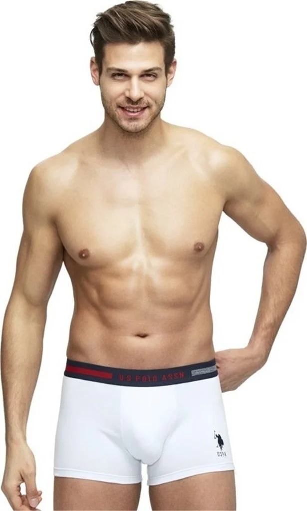 يو اس بولو اسن Men's Multicolored 3-Pack Boxer 80155