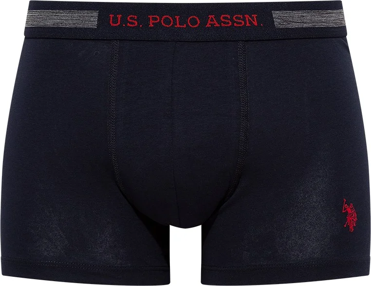 يو اس بولو اسن Men's Multicolored 3-Pack Boxer 80155