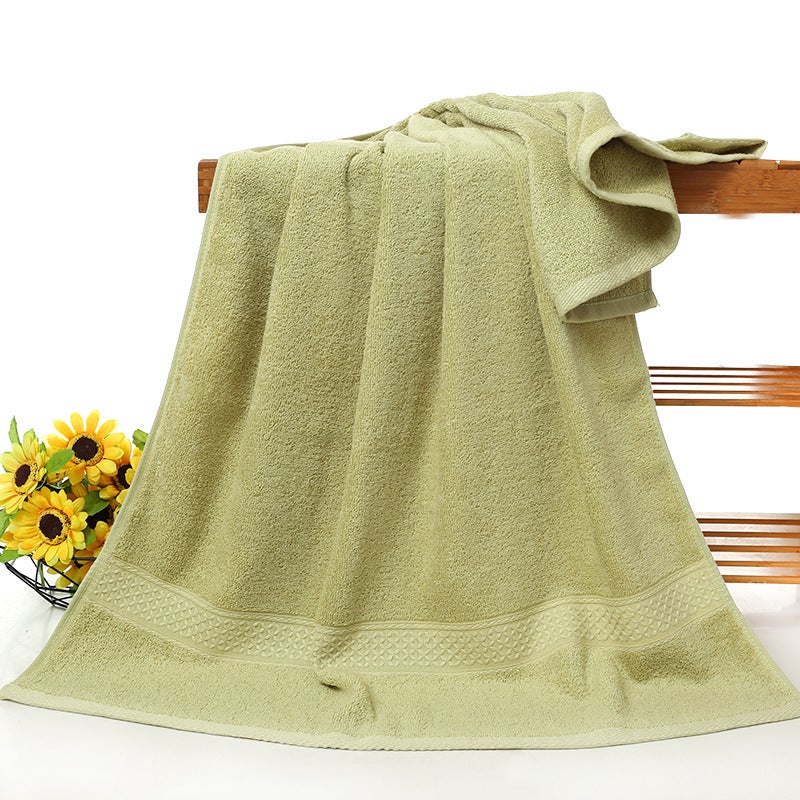 general Pure Cotton Bath Towel Soft Absorbent for Hotel and Home Use - 12 Colors - Image 1