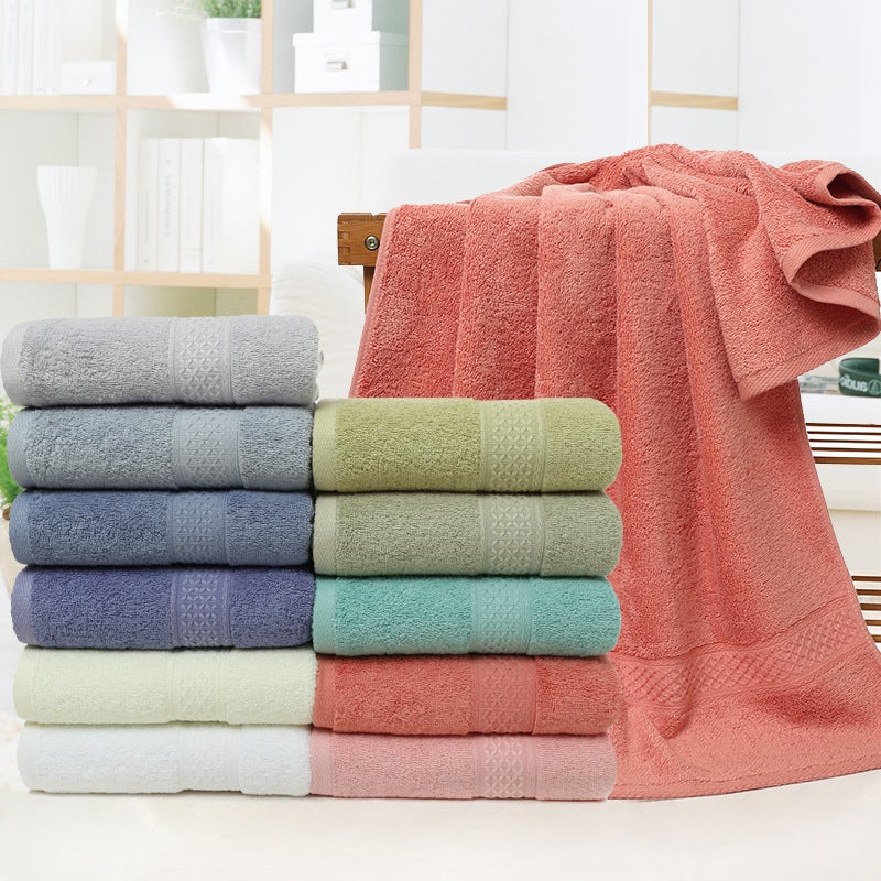 general Pure Cotton Bath Towel Soft Absorbent for Hotel and Home Use - 12 Colors - Image 3