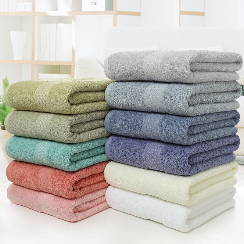 general Pure Cotton Bath Towel Soft Absorbent for Hotel and Home Use - 12 Colors - Image 2