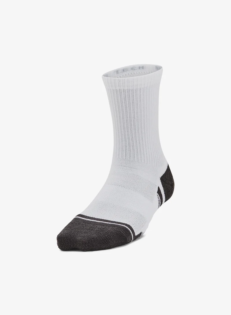 اندر ارمر Youth 3 Pack Performance Tech Crew Socks