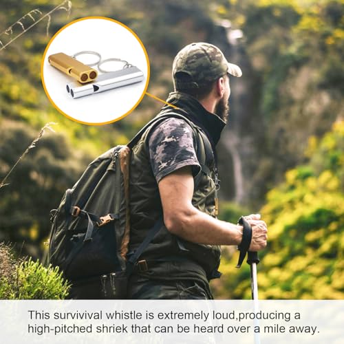HOYUTNESS 120 dB Loud Emergency Survival Whistle with Lanyard - Suitable for Coaches, Teachers, Dog Training, Kayak Accessories, and Hiking Safety Tool - Image 5