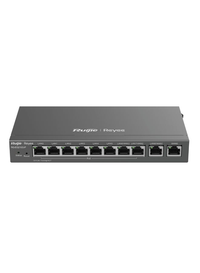 Ruijie | Reyee RG-EG210G-P 10-Port Gigabit Cloud Managed PoE Gateway Router - Image 1