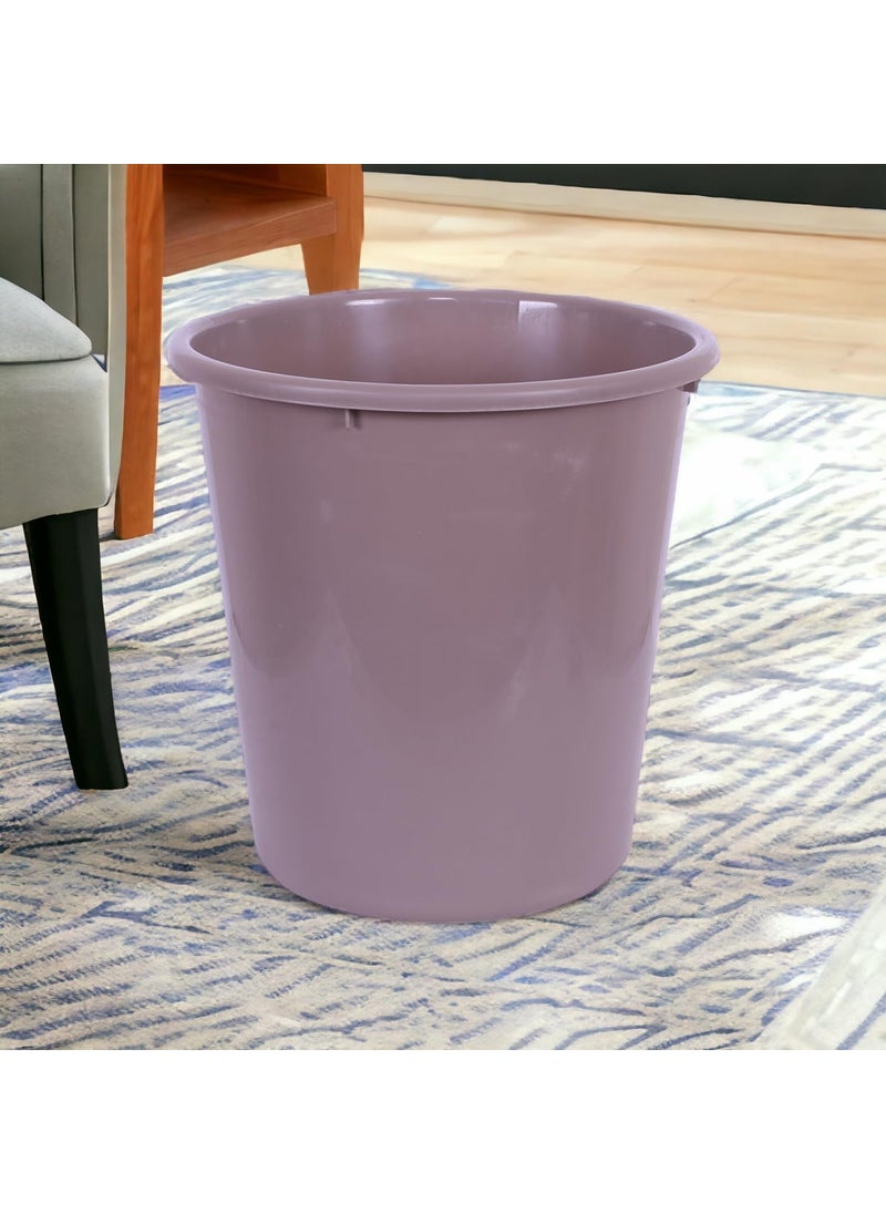 Urbane Home Urbane Home Dustbin Open Dustbin Plastic Garbage Dustbin Dustbin For Kitchen Dustbin For Bathroom Office Dustbin Plain Sada Dustbin 10 LTR Pack of 3 Multi  - Image 2