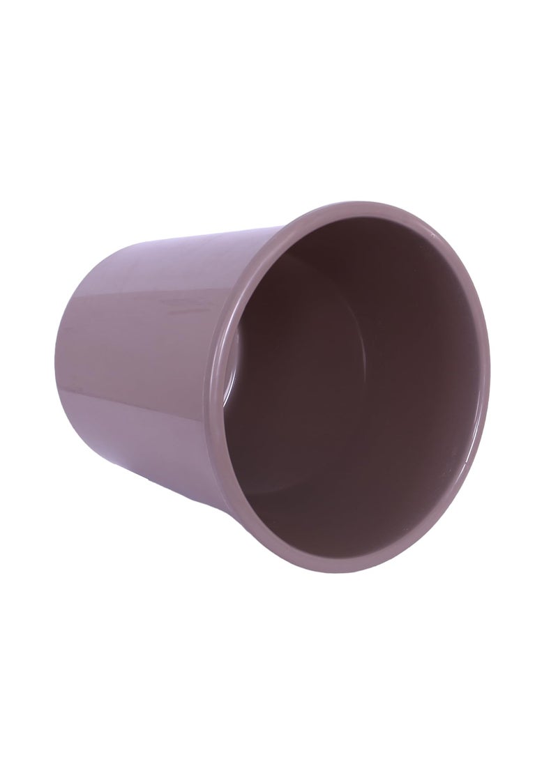 Urbane Home Urbane Home Dustbin Open Dustbin Plastic Garbage Dustbin Dustbin For Kitchen Dustbin For Bathroom Office Dustbin Plain Sada Dustbin 10 LTR Pack of 3 Multi  - Image 4