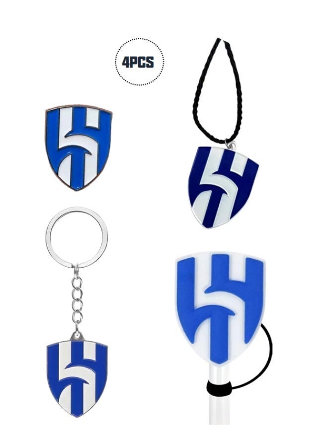 نادي الهلال مجموعة شارات نادي الهلال النهائية لكرة القدم | مجموعة شعارات أنيقة للمشجعين والهواة - Image 1