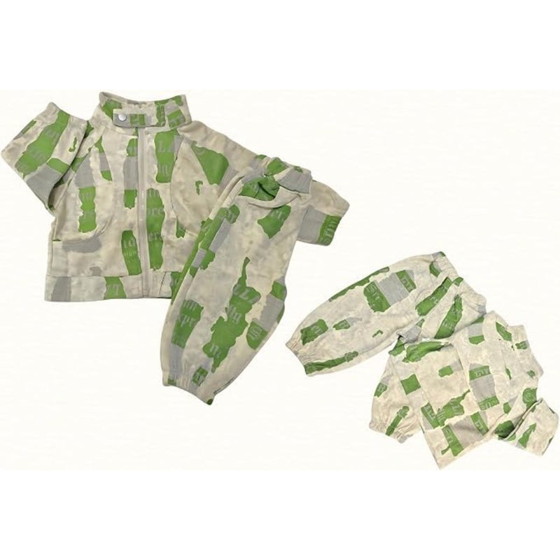 Paper Print Jumper 2-Piece Set for Boys, Cute Paper Print Casual Long Sleeve Sweatshirt with Co ord Pant, Best for Gifting Pack of 1 - Image 2