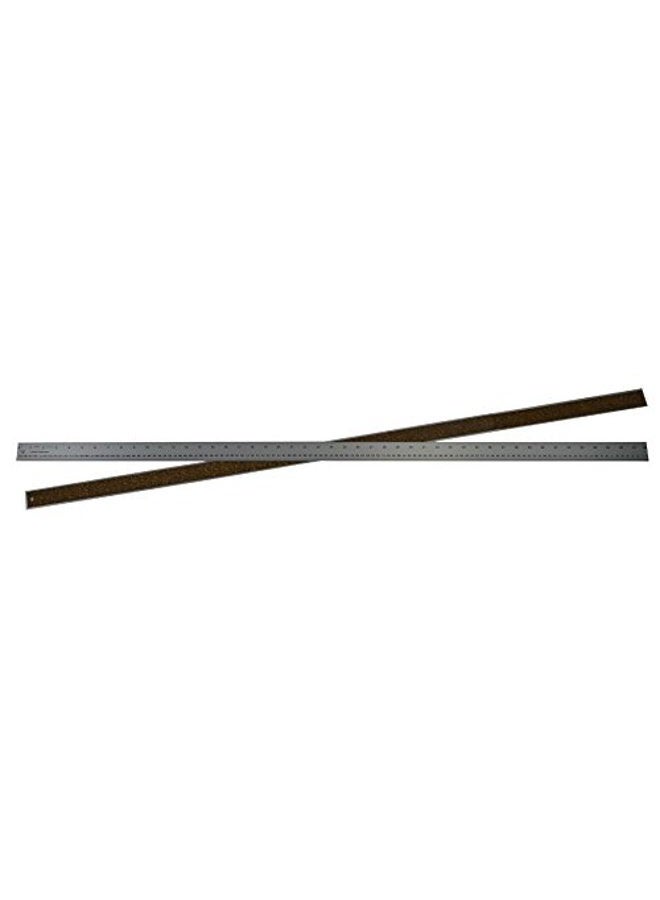 Ludwig Precision Alumicolor Ludwig Precision Non-Slip Backed Aluminum Straight Edge, 48-INCH - Image 2