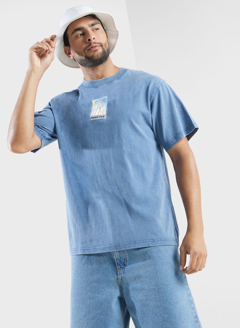 Primitive Block Hw T-Shirt - Image 1