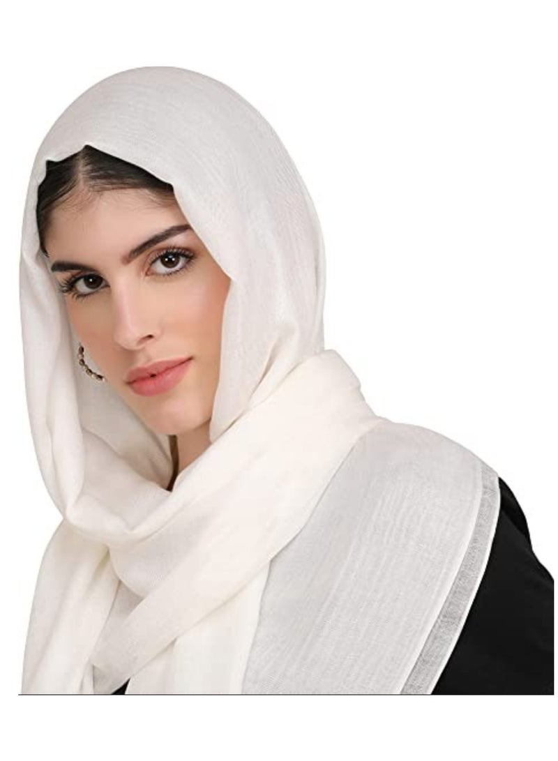 ELTRAZONE Modal Cashmere Scarf, Hijab Scarf for Women, Scarf for Women, Shayla, Hijab Shawl, Abaya Scarf for Women, Shawl for Women, Scarfs - Image 1