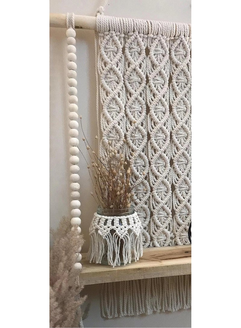 انتيكيانو رف حائط خشبي - Image 3