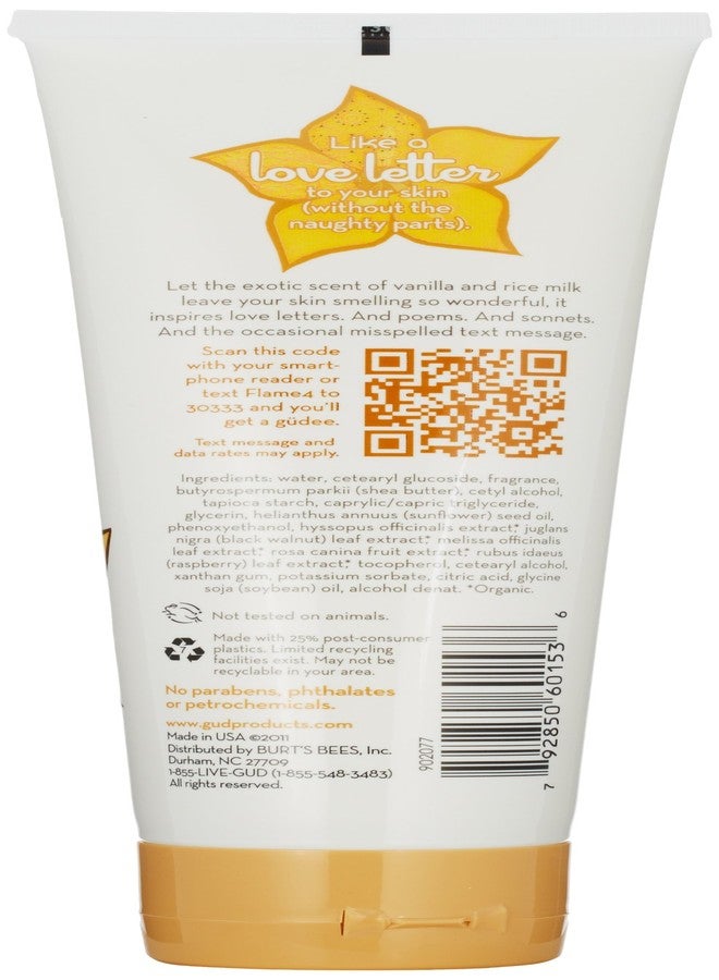 Gud Vanilla Flame Natural Body Lotion, 8 Fluid Ounces - Image 2