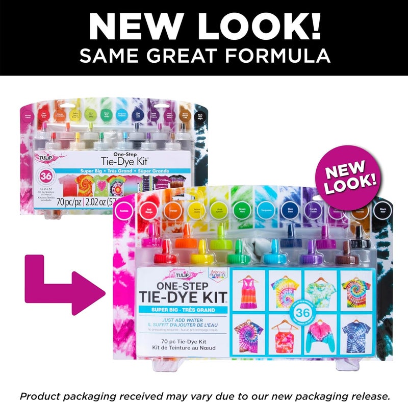 Tulip One-Step Tie-Dye Kit Super Big with 12 Colors - Image 4