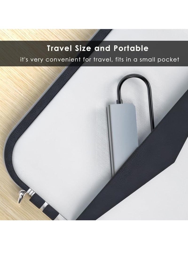 6 in 1 USB C Hub with 100W PD Charging, Type C to HDMI 4K 30Hz Adapter, USB Hub 3.0 5Gbps Data Transfer Ports, Compatible for MacBook Pro/Air 2023 M2/M1, iPad Pro/Air, HP, Dell, ASUS, Lenovo, etc - Image 3