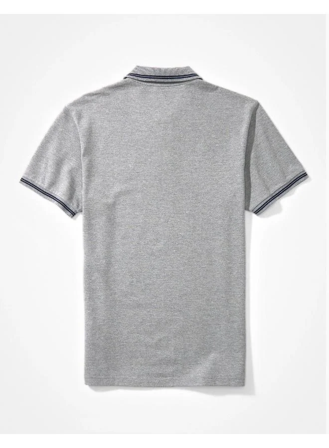 American Eagle Logo Pique Polo